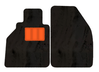 Tappetini in pelle di pecora per Porsche 986 Boxster (1996-2004) - Lunghezza della pelle di pecora, Varie opzioni di colore