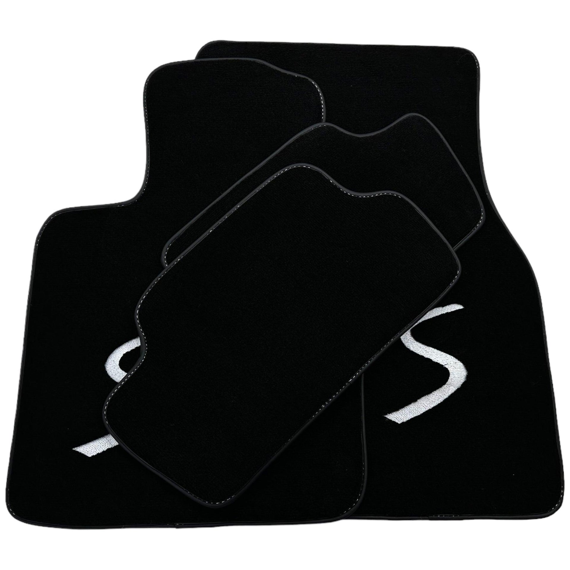 Black Floor Mats for Mini Cooper / One R53 (2001-2007) Cooper S - AutoWin