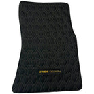 Black Leather Floor Mats for Rolls-Royce Spectre (2023-2024) ER56 Design - AutoWin