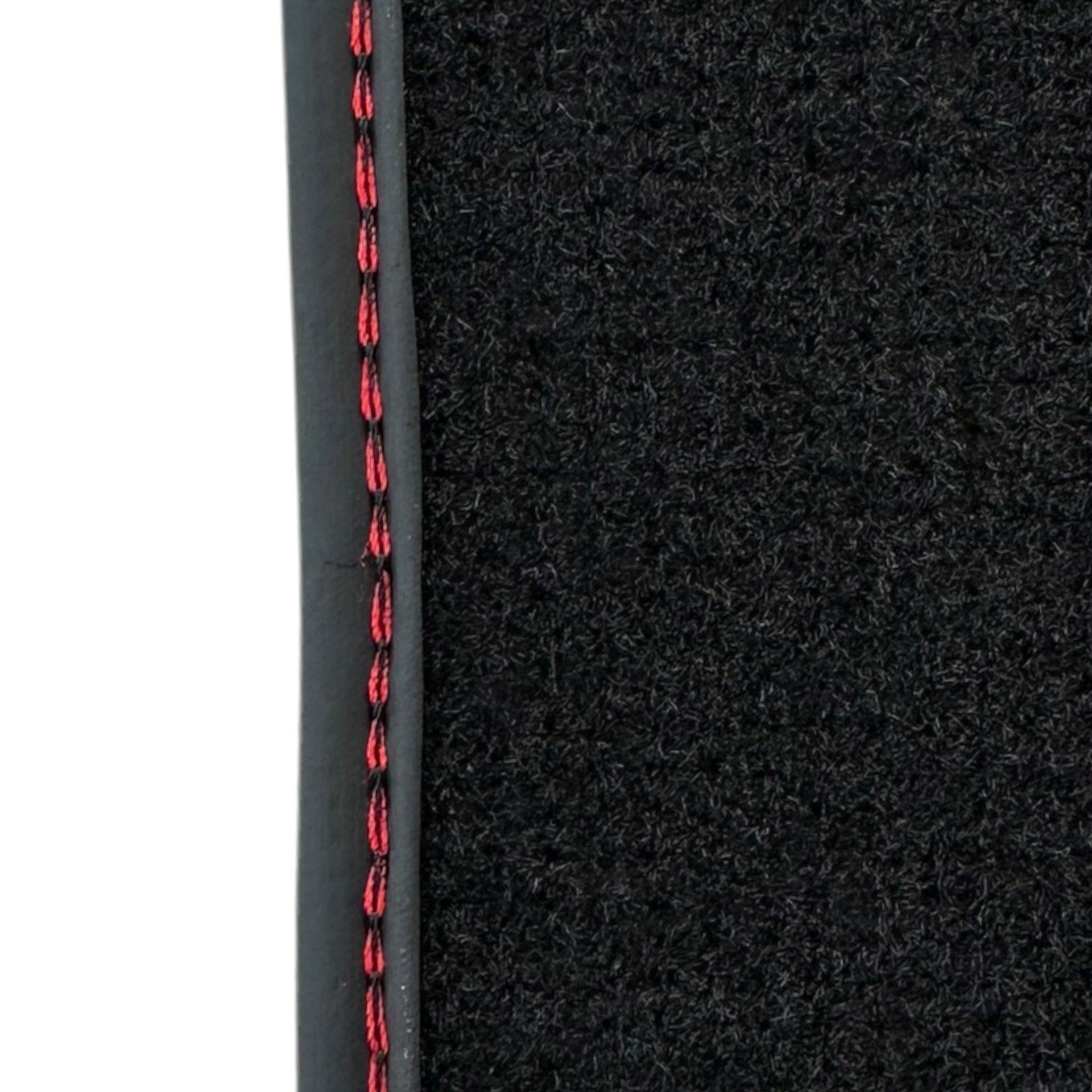 Black Floor Mats for Porsche Panamera GTS (2009-2016) with Leather - AutoWin