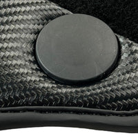 Black Floor Mats for Mercedes Benz CLS-Class C218 Coupe with Carbon | ER56 Performance - AutoWin