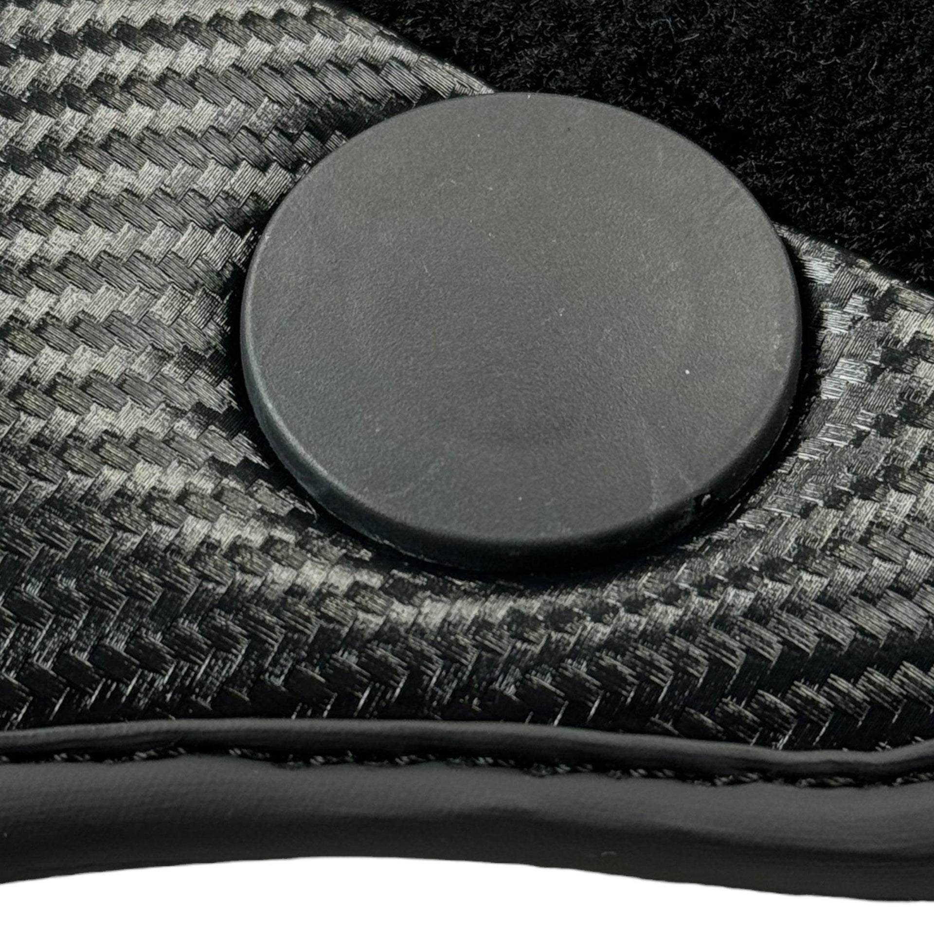 Black Floor Mats for Mercedes Benz C218 Coupe Facelift with Carbon | ER56 Performance - AutoWin