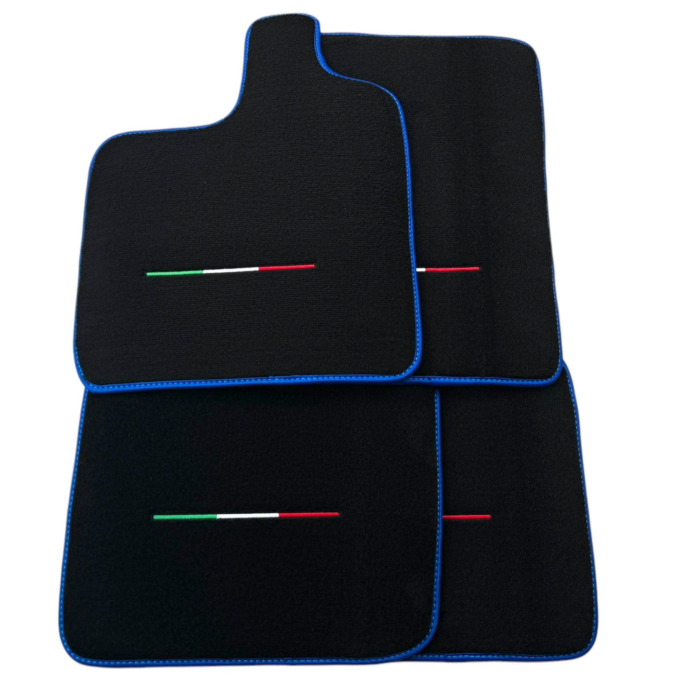 Floor Mats for Ferrari Purosangue with Blue Trim | Italian Edition - AutoWin