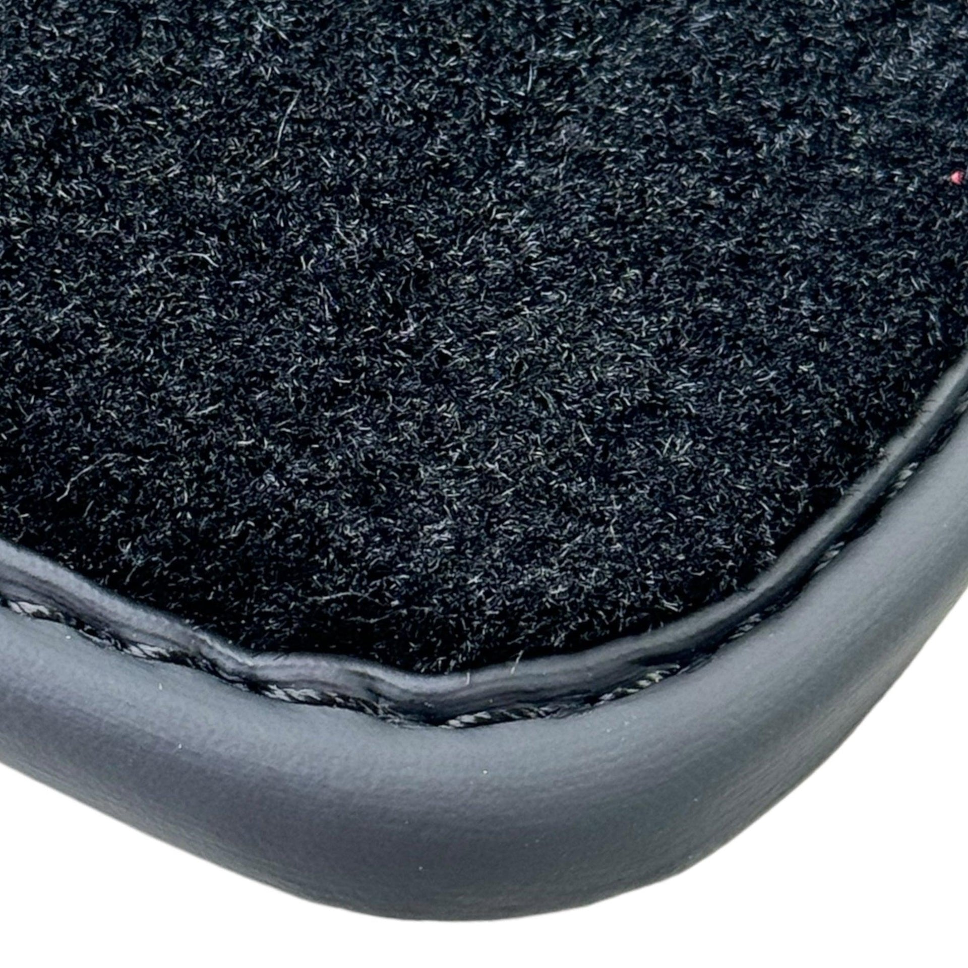 Red Floor Mats for Ferrari 296 GTS (2022-2024) with Alcantara Leather - AutoWin