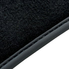 Black Floor Mats for Jeep Wrangler JK (2007-2018) 5 Doors - Double Fixation - AutoWin