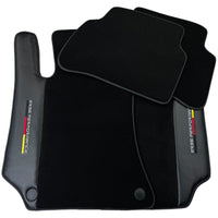Black Floor Mats for Mercedes Benz CLS-Class C218 Coupe with Carbon | ER56 Performance - AutoWin