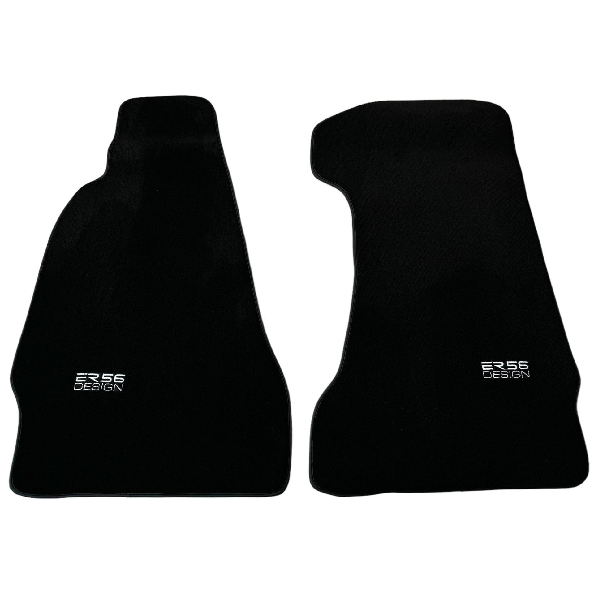 Black Floor Mats for Aston Martin V8 Vantage (2005–2023) ER56 Design - AutoWin