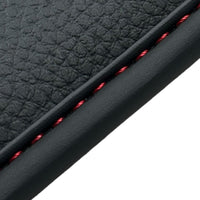 Black Floor Mats for Porsche 911 - 992 GTS (2019-2024) with Leather - AutoWin