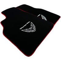 Black Floor Mats Red Trim for Pontiac FireBird (1993-2002) Trans Am - AutoWin