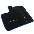 Floor Mats for Ferrari Purosangue with Blue Trim | Italian Edition - AutoWin
