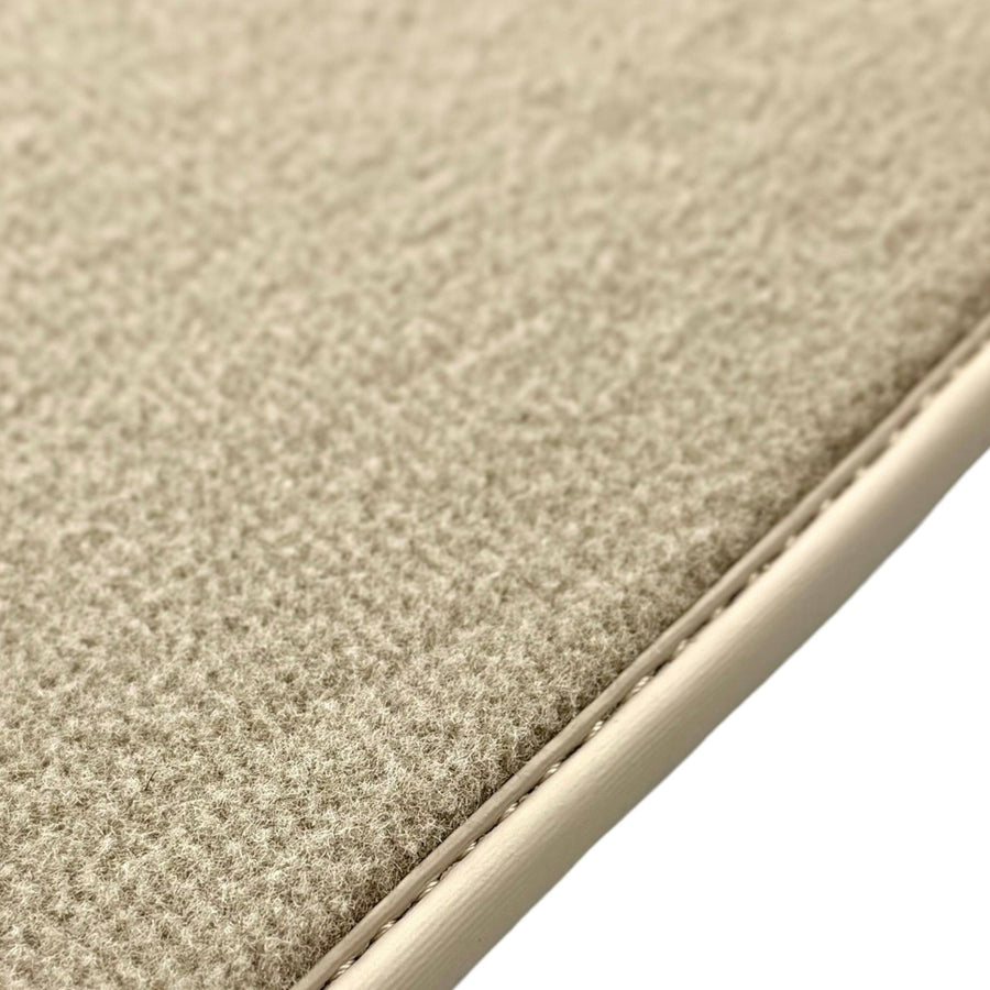Beige Floor Mats for Ferrari California (2008-2014) with Beige Leather - AutoWin