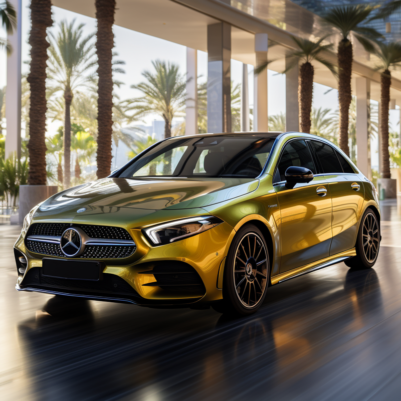 Sublimez votre Mercedes-Benz Classe A W177 Hatchback AMG (2018-2023) avec les tapis de sol haut de gamme d'Autowin