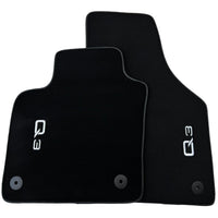 Black Floor Mats for Audi Q3 8U (2011-2018) - AutoWin