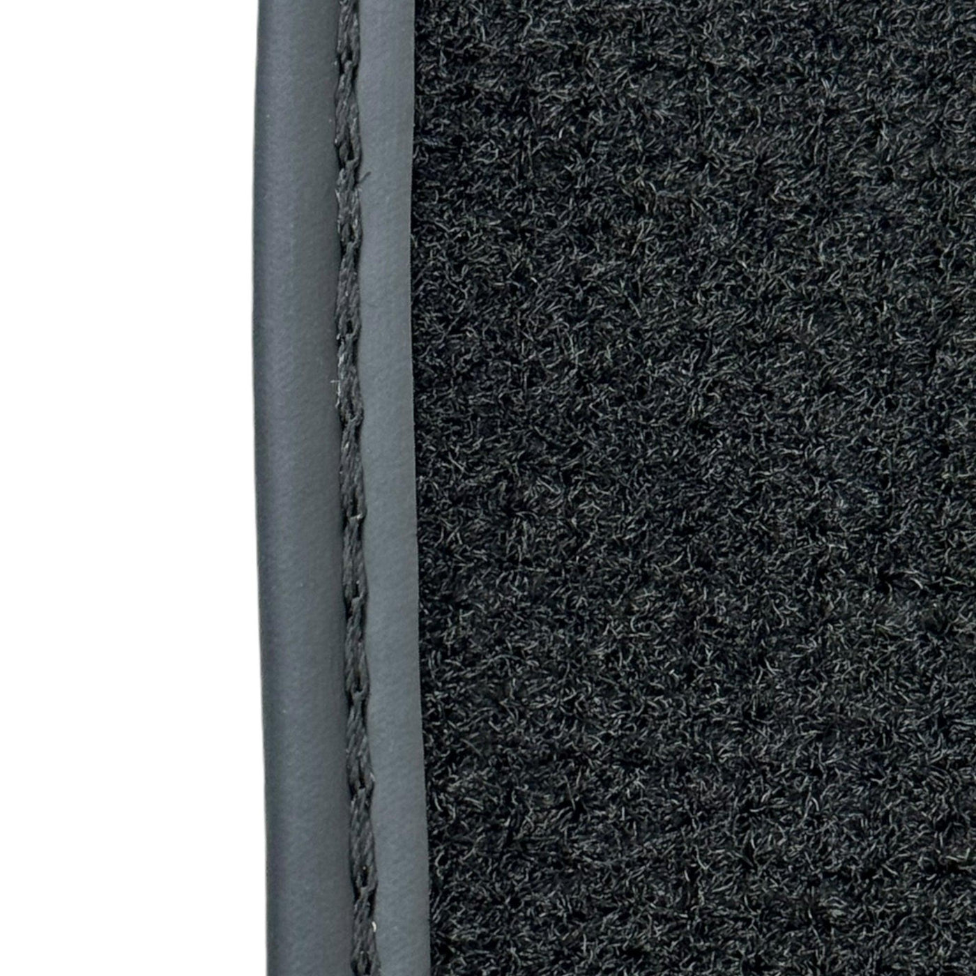 Black Floor Mats for Jeep Wrangler JK (2007-2018) 5 Doors - Double Fixation - AutoWin