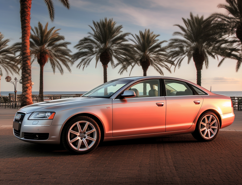 Tapis de sol de précision pour Audi A6 C6 Berline Longue (2004-2008)