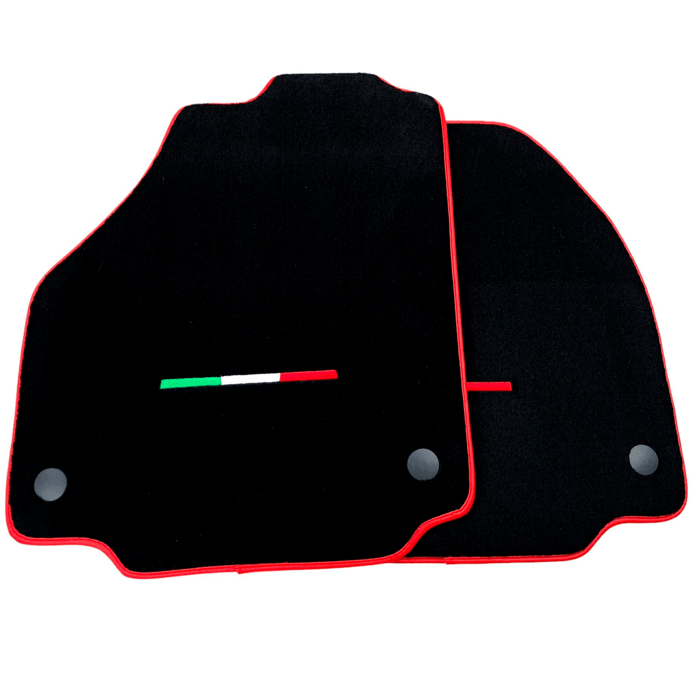 Floor Mats for Ferrari 458 Italia (2009-2015) with Red Trim - AutoWin