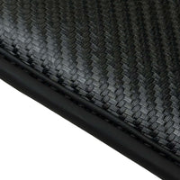 Black Floor Mats for Porsche Taycan (2020-2023) with Carbon | ER56 Performance - AutoWin
