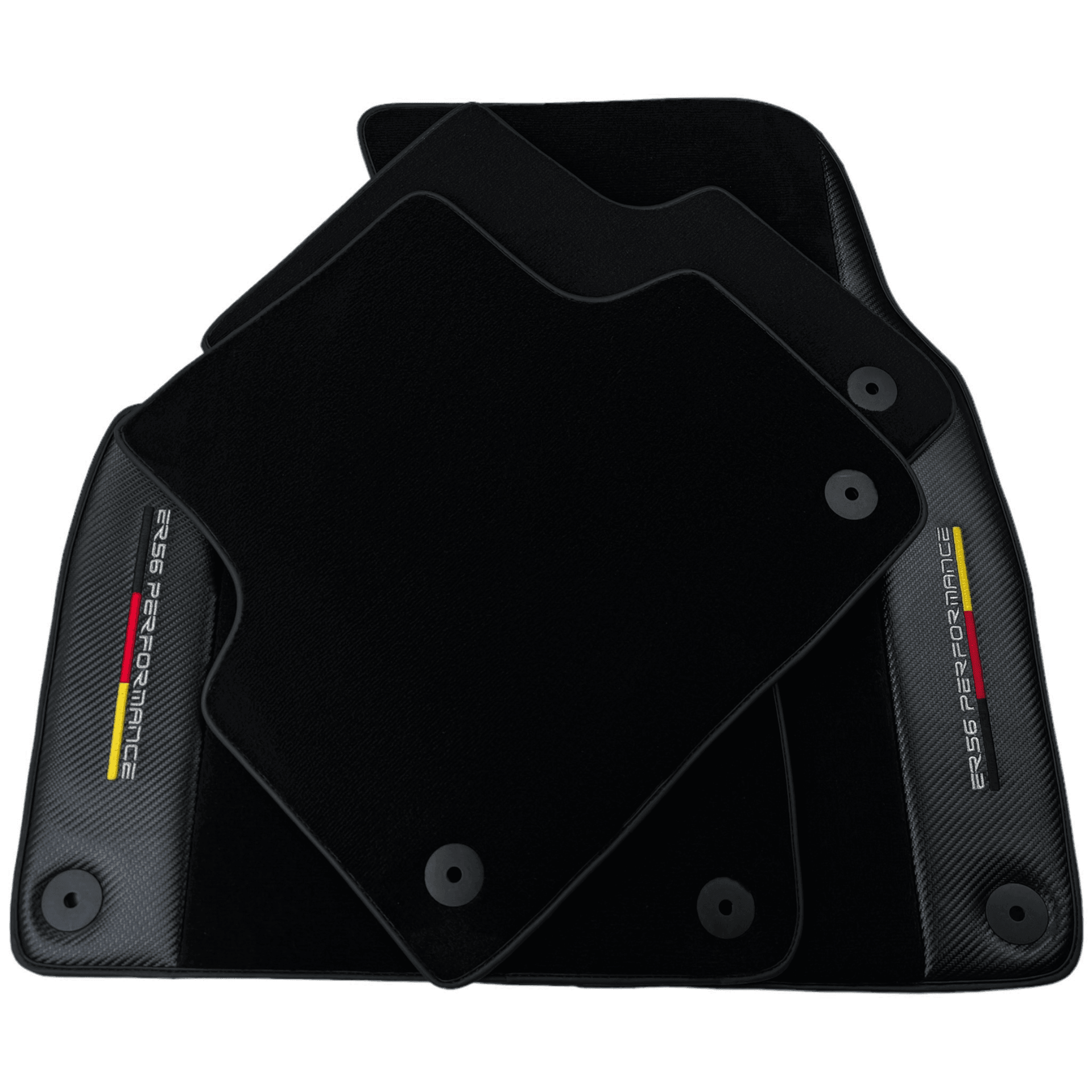 Black Floor Mats for Audi A6 - C7 Allroad Quattro (2012-2019) | ER56 Performance - AutoWin