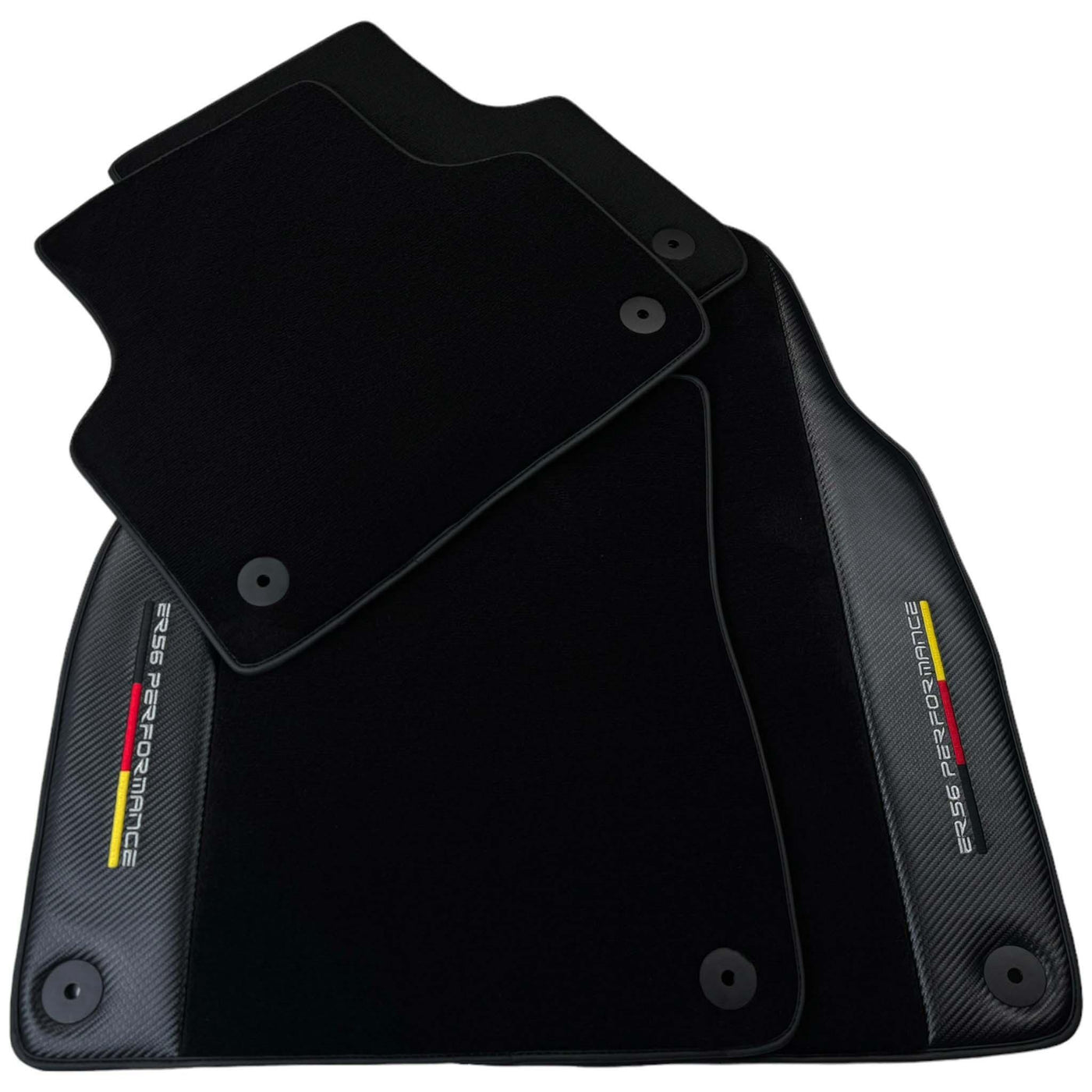 Black Floor Mats for Audi A5 - F57 Convertible (2020-2023) | ER56 Performance - AutoWin