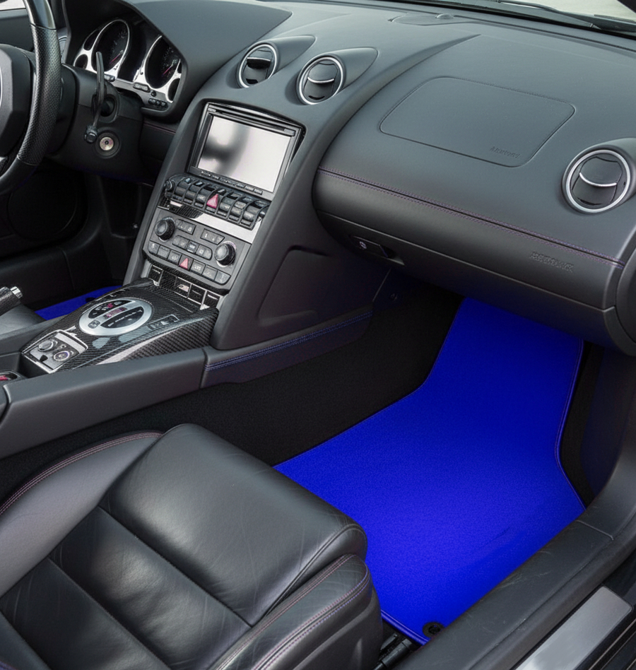 Tappetini per auto Su misura per Lamborghini Gallardo Colore