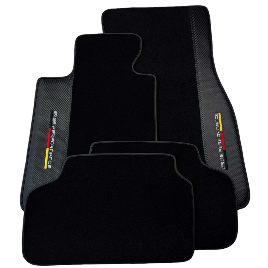Black Mats For BMW 5 Series E34 Sedan | ER56 Performance - AutoWin
