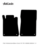 Beige Floor Mats For Mercedes-Benz SLK R170 (2000-2004) - AutoWin