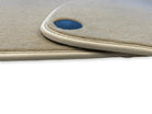 Beige Floor Mats For Mercedes-Benz SLK R170 (2000-2004) - AutoWin