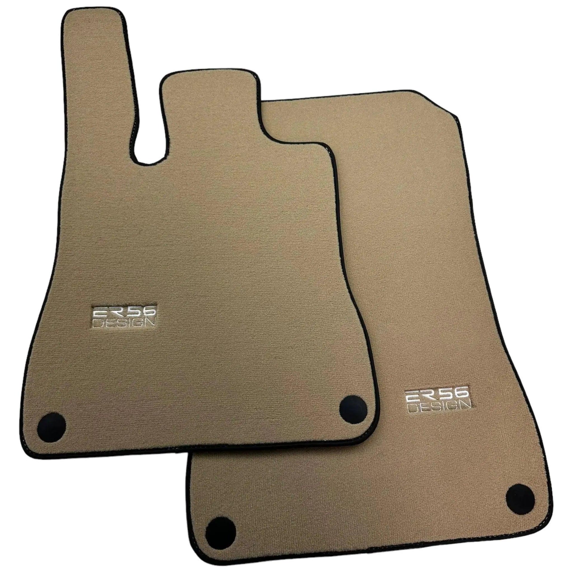 Beige Floor Mats For Mercedes-Benz SLK R171 (2004-2011) - AutoWin
