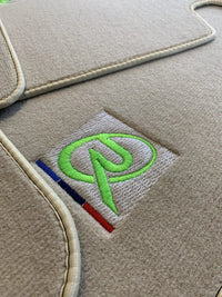 Beige Mats For BMW Gran Tourer F46 (2015-2022) 5 Seats Tailored Set Perfect Fit - AutoWin