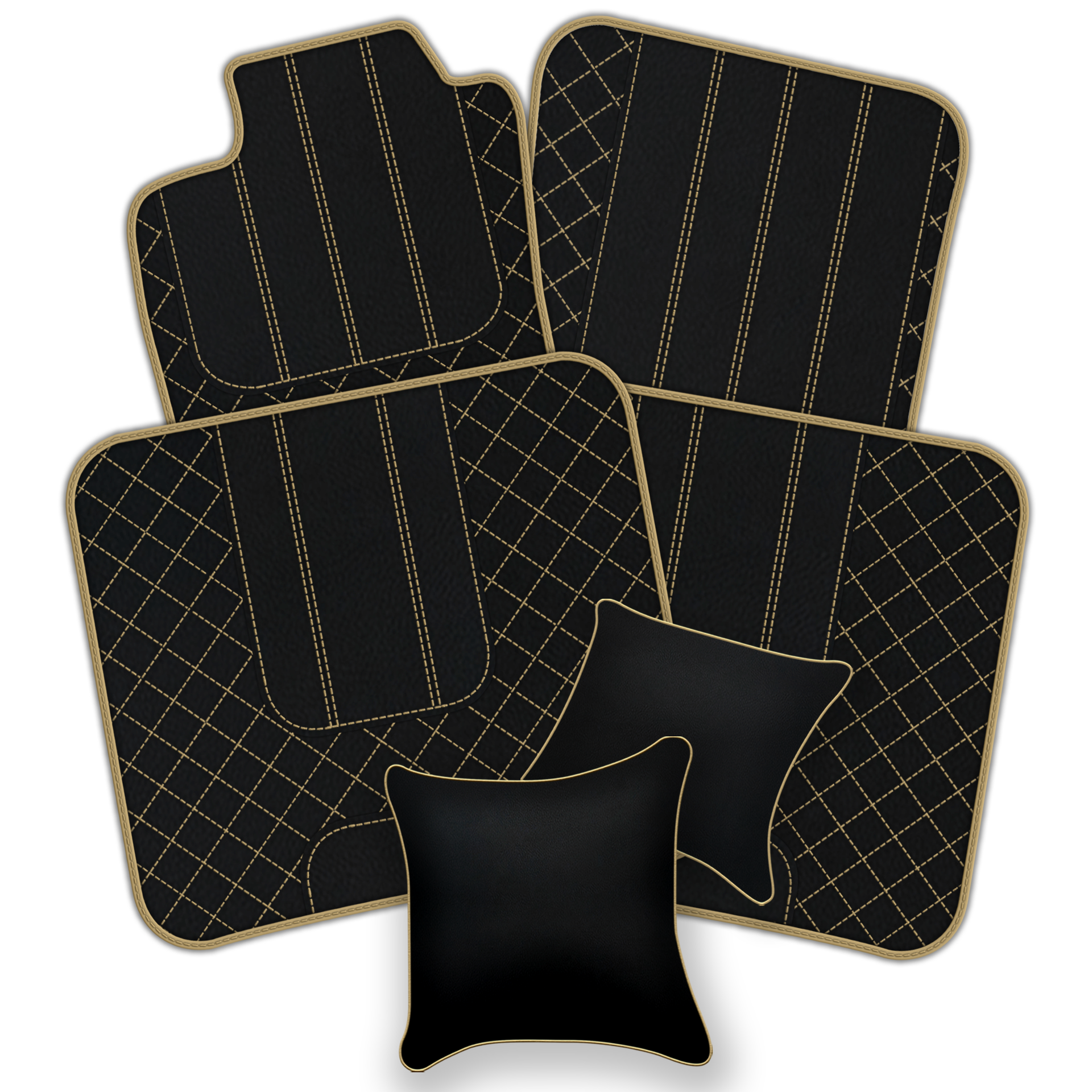 Tappetini per auto neri per Bentley Flying Spur Speed (2019-2023) - AutoWin