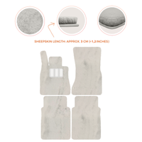 Luxury Sheepskin Floor Mats for Mercedes-Benz G-Class W463 (2018-2023)