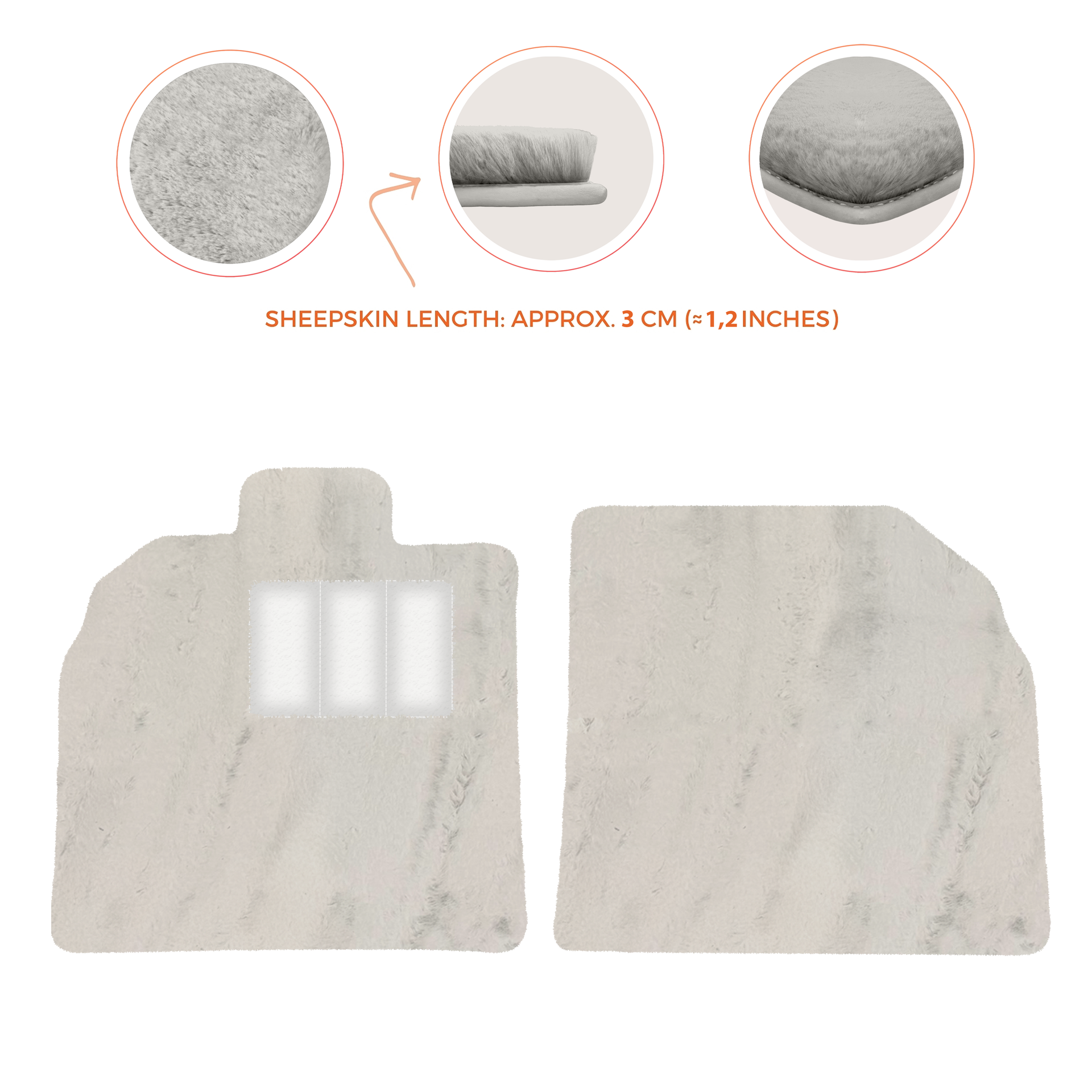 Customizable Black Floor Mats for Lamborghini Aventador SV | Orange Edition - AutoWin.EU