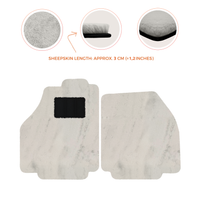 Premium Sheepskin Floor Mats for Ferrari 488 Spider (2016-2022)