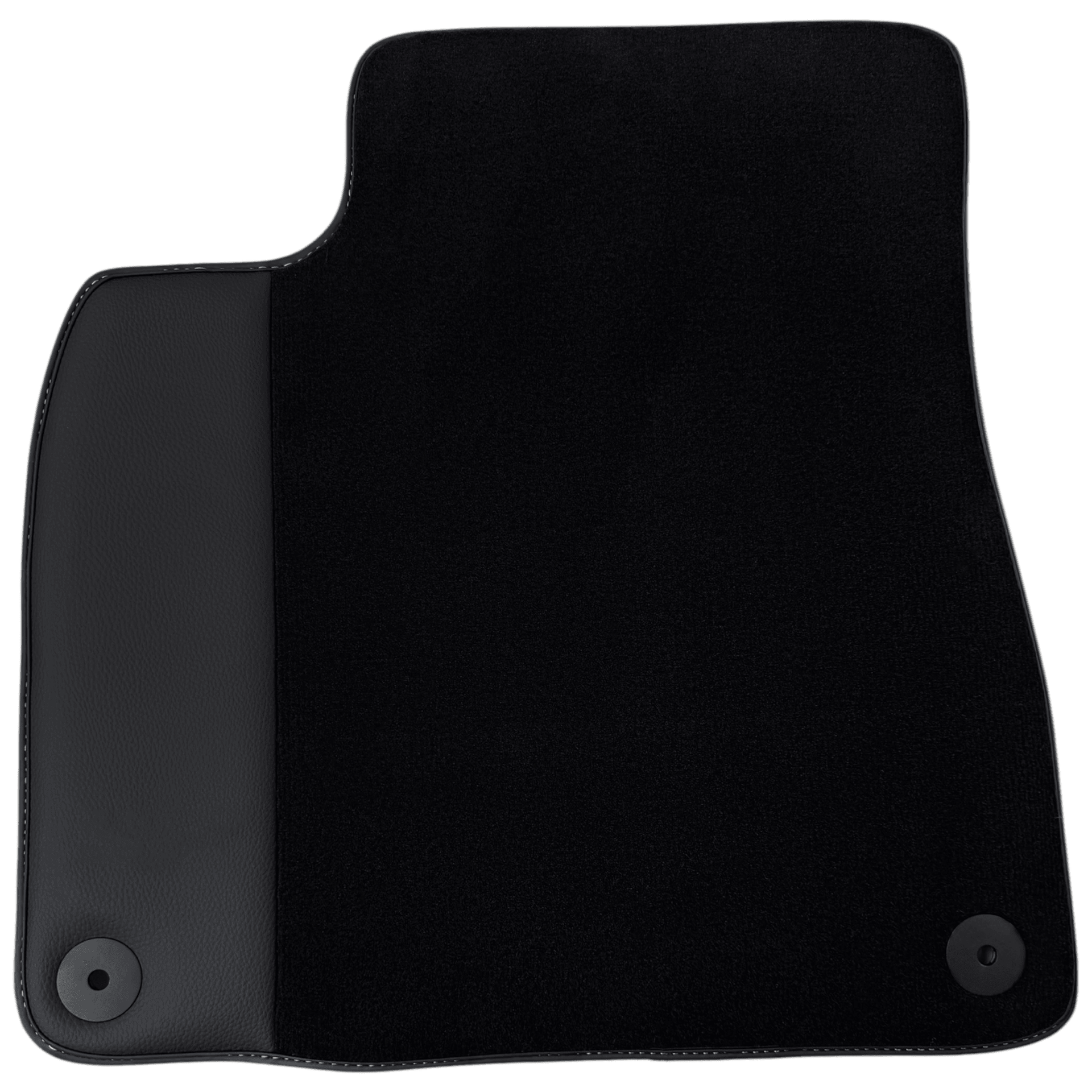 Black Floor Mats for Bentley Bentayga (2015-2023) with Black Leather