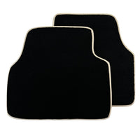 Black Floor Mats for Alfa Romeo 159 4-door Sedan (2006-2011) - AutoWin