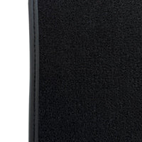 Black Floor Mats for BMW M3 G81 Touring (2022-2026) | Green Leather Borders