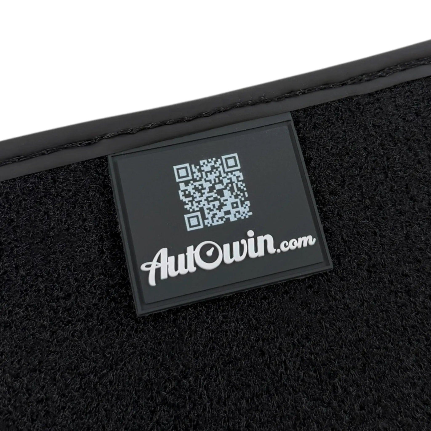 Black Floor Mats for BMW M3 G81 Touring (2022-2026) | Green Leather Borders