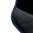 Black Floor Mats for Ferrari 812 GTS (2019-2023) with Carbon Leather - AutoWin