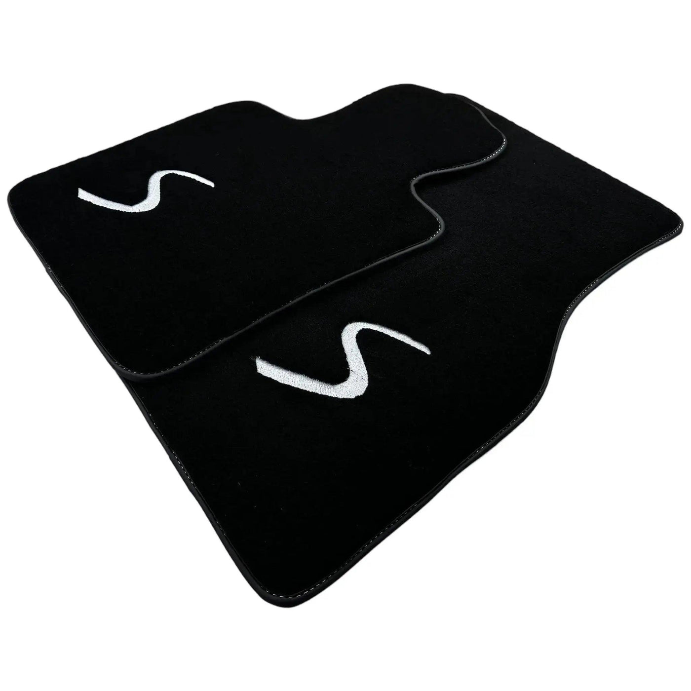 Black Floor Mats for Mini Cabrio R52 Convertible (2004-2009) - AutoWin