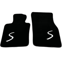 Black Floor Mats for Mini Cabrio R52 Convertible (2004-2009) - AutoWin