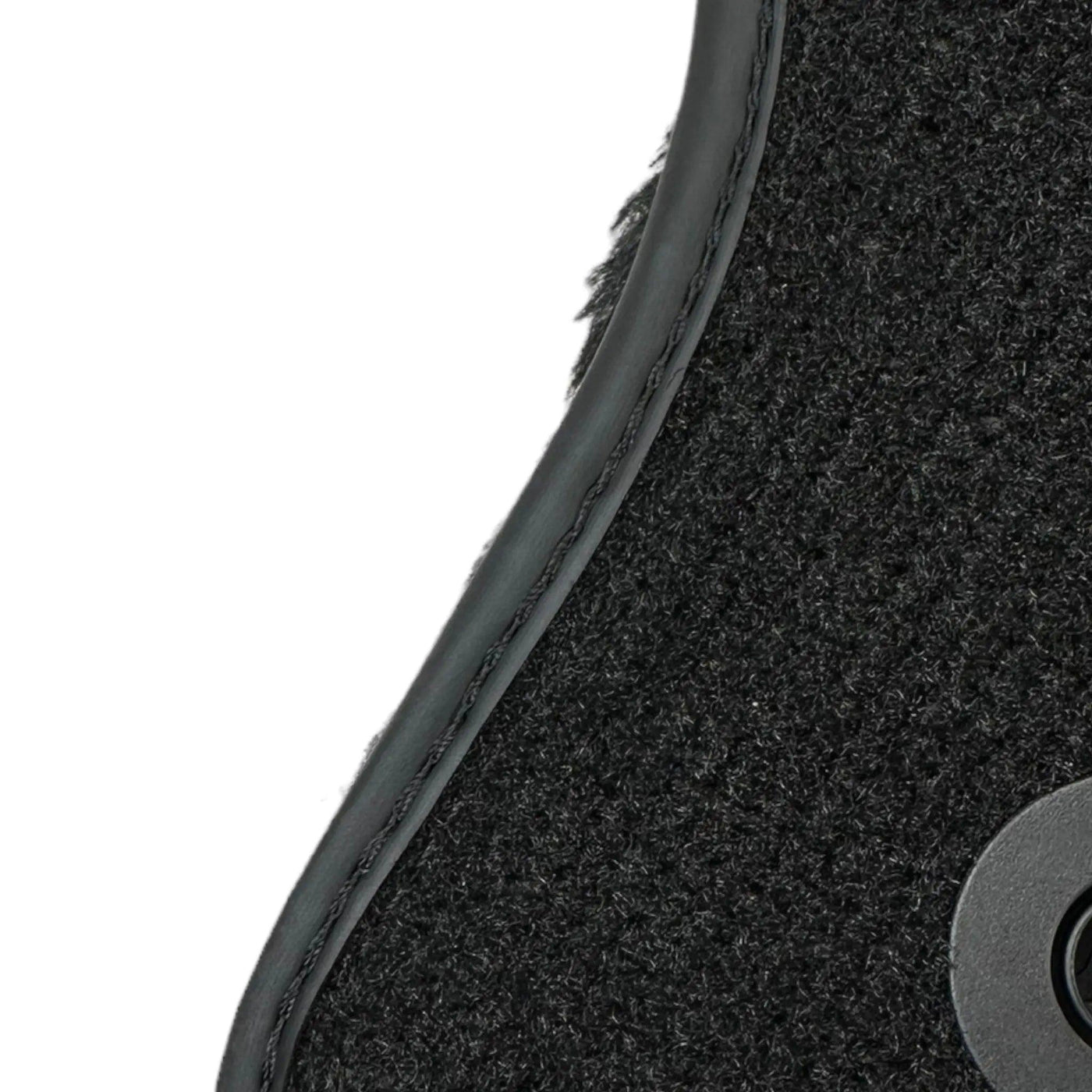 Black Sheepskin Floor Mats For Mercedes Benz C-Class A205 Convertible (2016-2018) | ER56 Design - AutoWin