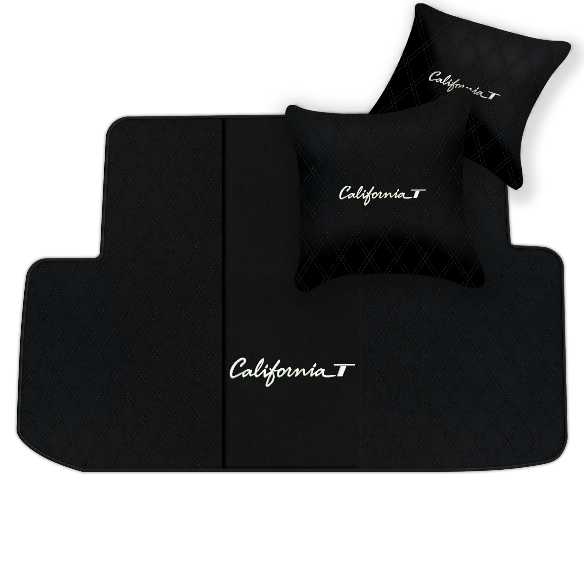 Tapis de voiture noirs pour Ferrari California T 2015–2018 - AutoWin