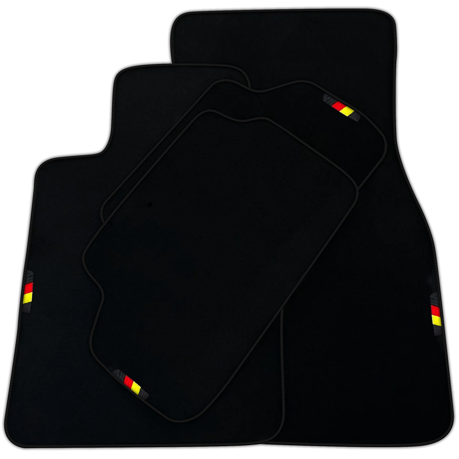 Black Mats For BMW Gran Tourer F46 (2015-2022) 7 Seats Germany Edition | Various Trim Colors