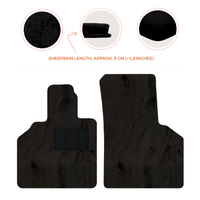 Premium Sheepskin Floor Mats for Lamborghini Aventador (2012-2022)