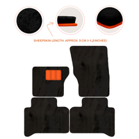 Luxurious Premium Sheepskin Floor Mats for Range Rover (2012-2022)
