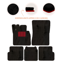 Premium Sheepskin Floor Mats for Ferrari 296 GTS (2022-2025)