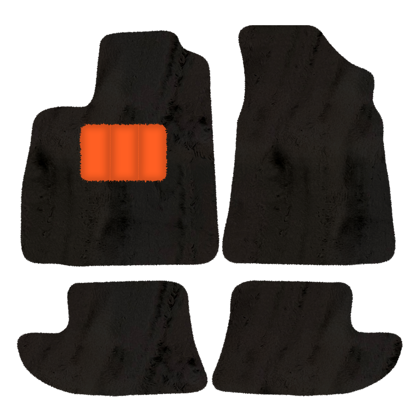 Premium Sheepskin Floor Mats for Bentley Continental GTC (2006–2011)