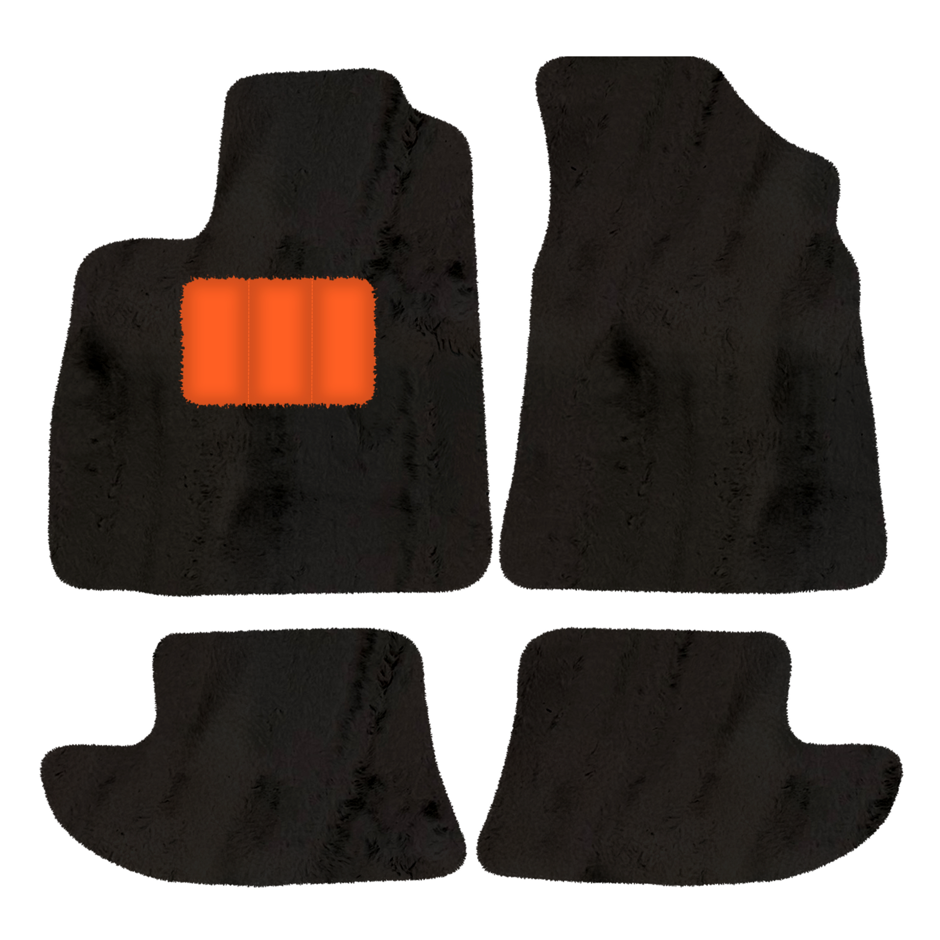 Premium Sheepskin Floor Mats for Bentley Continental GT (2003-2011)