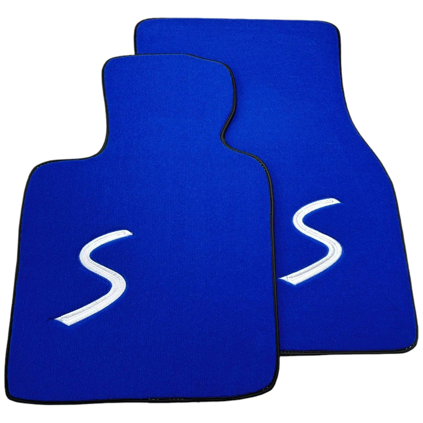 Blue Floor Mats for Mini Cabrio F57 Convertible (2016-2023) - AutoWin