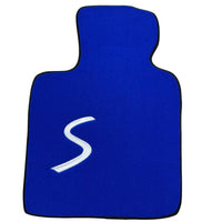 Blue Floor Mats for Mini Cabrio R52 Convertible (2004-2009) - AutoWin